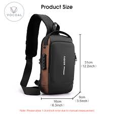 Multi Functional Chest Bag Crossbody Bags